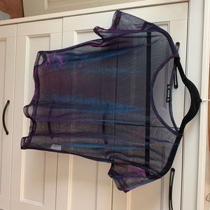 Sheer purple/blue tshirt